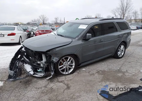 2022 Dodge Durango Gt Plus Awd z USA, uszkodzony, nr VIN 1C4RDJDG9NC220400